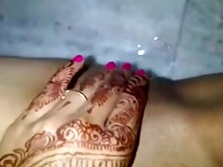 last bachelor party of an India bride before marriage