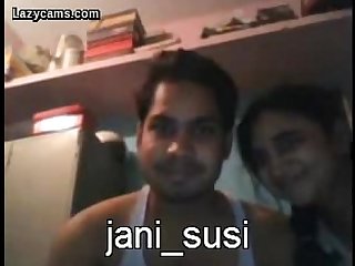 Indian Couple Blowjob on Webcam